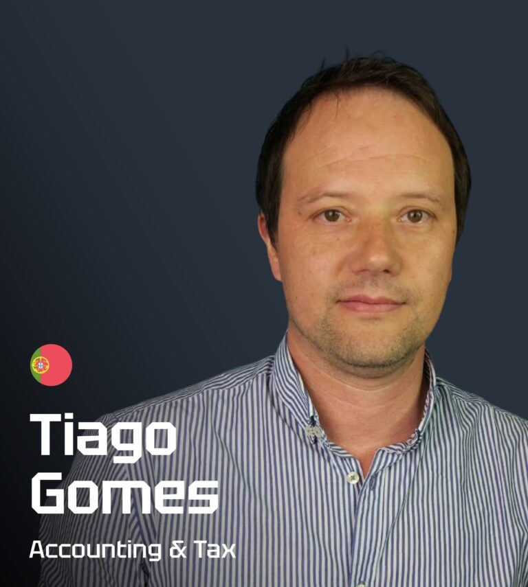 Portrait of Tiago Gomes.