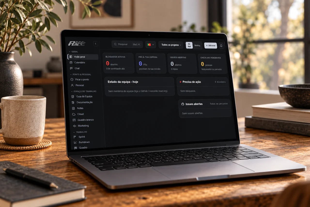 Companion internal web application displayed on a laptop, with account details removed.